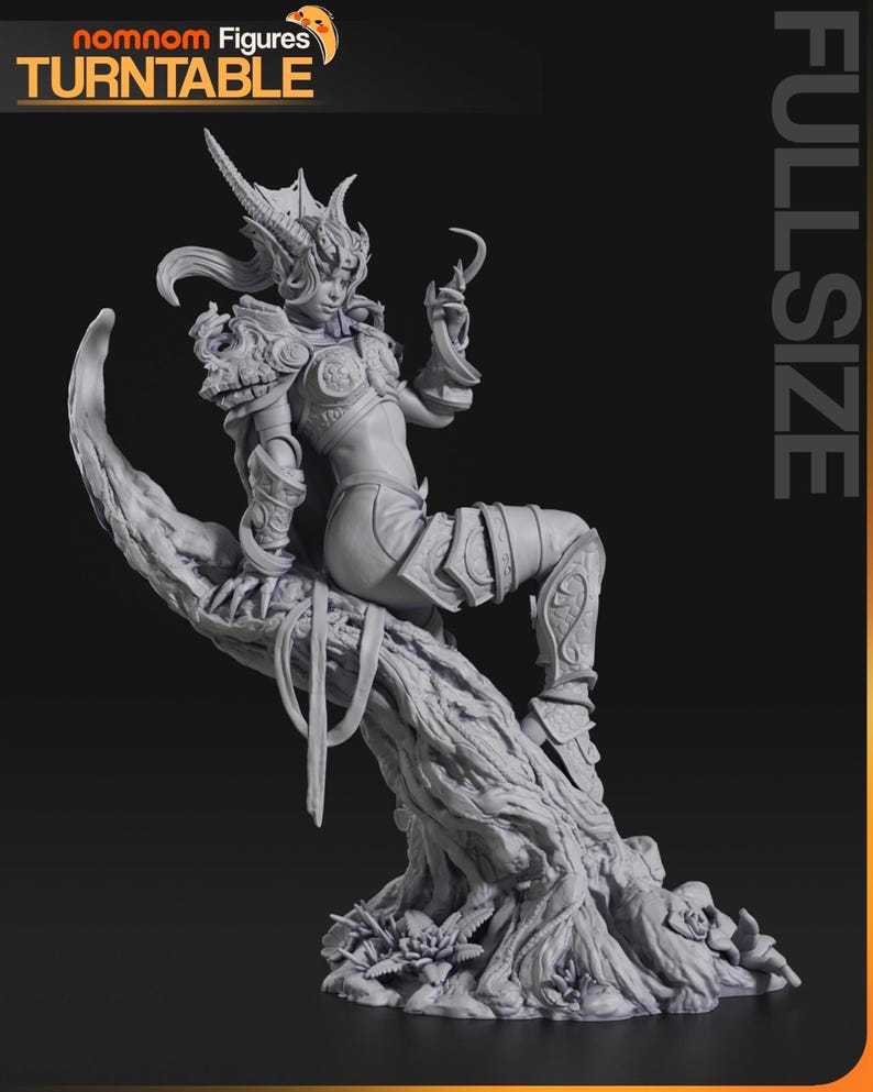 Ysera World of Warcraft Resin Figur - 3D Gedruckte Fan Art Statue 1/8 1/6 | Sammler Geschenk Bild 7