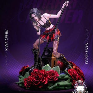 Nana Osaki — NANA | 1/8 1/6 Scale Resin Figure | Unpainted or Hand-Painted | 3D Printed Fan Art | Collector Gift bild 4