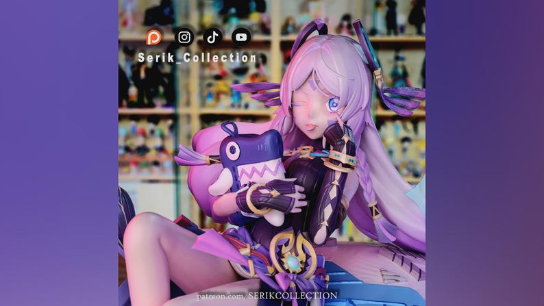 Citlali — Genshin Impact | 1/8 1/6 Scale Resin Figure | Unpainted or Hand-Painted | 3D Printed Fan Art | Collector Gift image 1