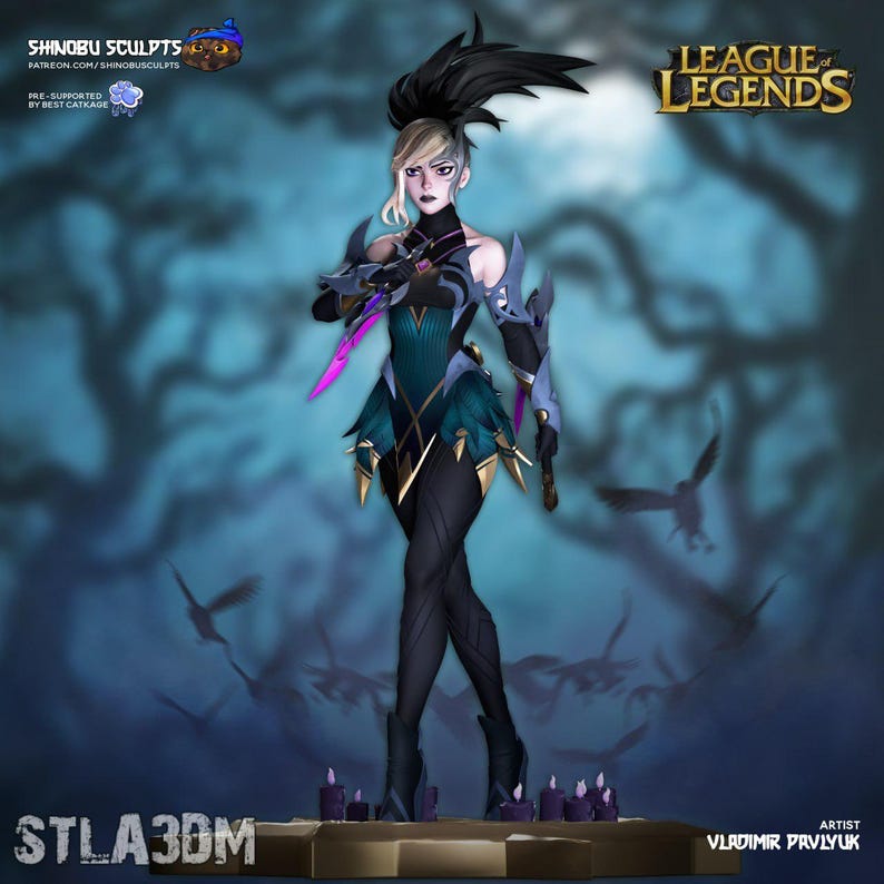 Vi — Arcane / League of Legends | 1/8 1/6 Scale Resin Figure | Unpainted or Hand-Painted | 3D Printed Fan Art | Collector Gift 画像 2