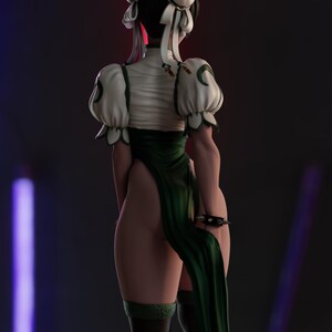 Chun-Li Street Fighter Resin Figure – 1/8 1/6 Scale 3D Printed Fan Art Statue | Collector Gift image 7