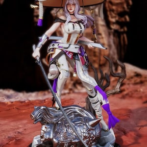 Scarlet Stellar Blade Harzfigur - 1/8 1/6 3D gedruckte Fan Art Statue | Sammler Geschenk Bild 5