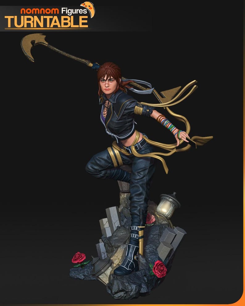 Sciel Clair Obscur Expedition 33 Resin Figure – 1/8 1/6 Scale Fan Art Statue | Collector Gift image 3