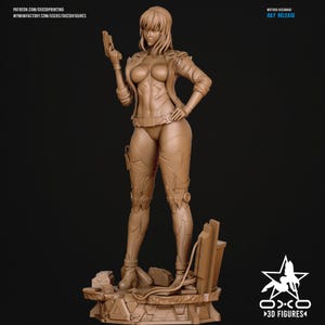 Major Motoko Kusanagi Ghost in the Shell Resin Figure – 1/8 1/6 Scale Fan Art Statue | Collector Gift image 10