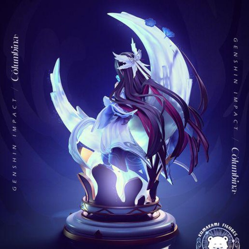 Dream Bundle — Mixed (Kumakami) | 1/8 1/6 Scale Resin Figure | Unpainted or Hand-Painted | 3D Printed Fan Art | Collector Gift image 2