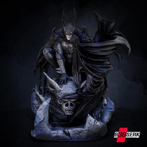 Batman — DC Comics | 1/8 1/6 Scale Resin Figure | Unpainted or Hand-Painted | 3D Printed Fan Art | Collector Gift image 2