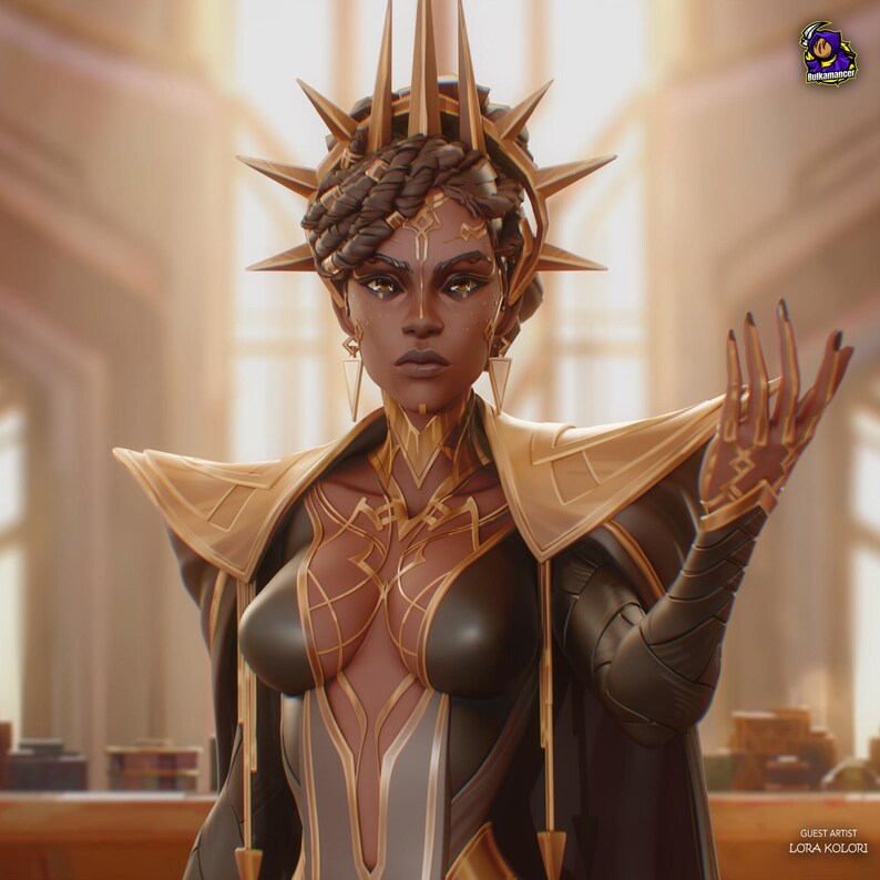 Mel — Arcane / League of Legends | 1/8 1/6 Scale Resin Figure | Unpainted or Hand-Painted | 3D Printed Fan Art | Collector Gift image 6
