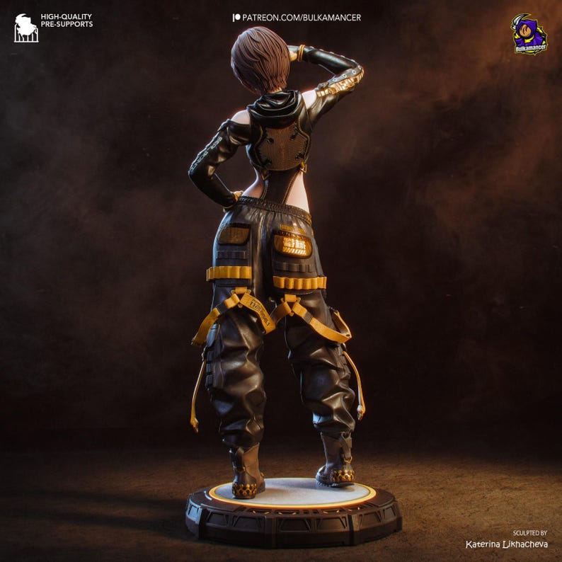 Lily Stellar Blade Resin Figure – 1/8 1/6 Scale 3D Printed Fan Art Statue | Collector Gift image 5