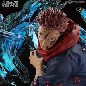 Yuji Itadori Resin Figure – Jujutsu Kaisen Fan Art Statue (1/8 1/6 Scale) | Collector Gift image 1