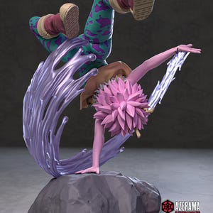 Mina Ashido My Hero Academia Resin Figure – 1/8 1/6 Scale 3D Printed Statue | Collector Gift image 5