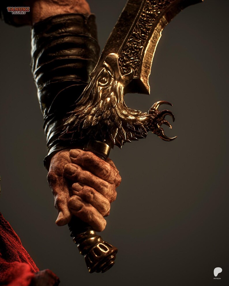 Prince of Persia Fan Art Resin Figure – 1/8 1/6 Scale Unpainted Statue | Collector Gift image 9