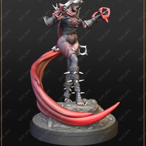 Malice — Marvel Rivals | 1/8 1/6 Scale Resin Figure | 3D Printed Fan Art | Unpainted Garage Kit | Collector Gift image 3