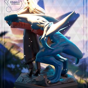 Cynthia — Pokemon | 1/8 1/6 Scale Resin Figure | 3D Printed Fan Art | Unpainted Garage Kit image 7