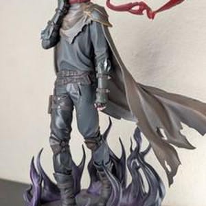 Sung Jin-Woo Solo Leveling Resin Figure – 1/6 Scale, druk 3D, fan art | Prezent dla kolekcjonera zdjęcie 6