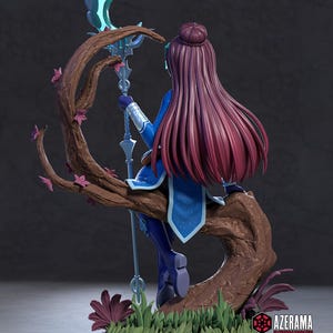 Aoi Haruka Original Character | 1/8 1/6 Scale Resin Figure | Unpainted or Hand-Painted | 3D Printed Fan Art | Collector Gift image 5