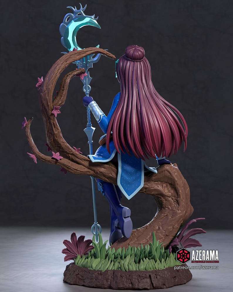 Aoi Haruka Original Character | 1/8 1/6 Scale Resin Figure | Unpainted or Hand-Painted | 3D Printed Fan Art | Collector Gift image 5
