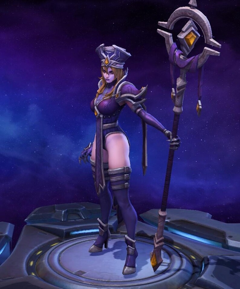 Sally Whitemane World of Warcraft Resin Figure – 1/8 1/6 Scale 3D Printed Statue | Collector Gift image 3