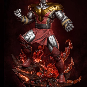 Colossus — Marvel / Figura de resina a escala 1/8 y 1/6 / Arte de fan impreso en 3D / Kit de garaje sin pintar / Estatua de coleccionista / Regalo de coleccionista imagen 1