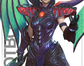 Rose Legend of Dragoon Resin Figure – 1/8 1/6 Scale 3D Printed Fan Art Statue | Collector Gift