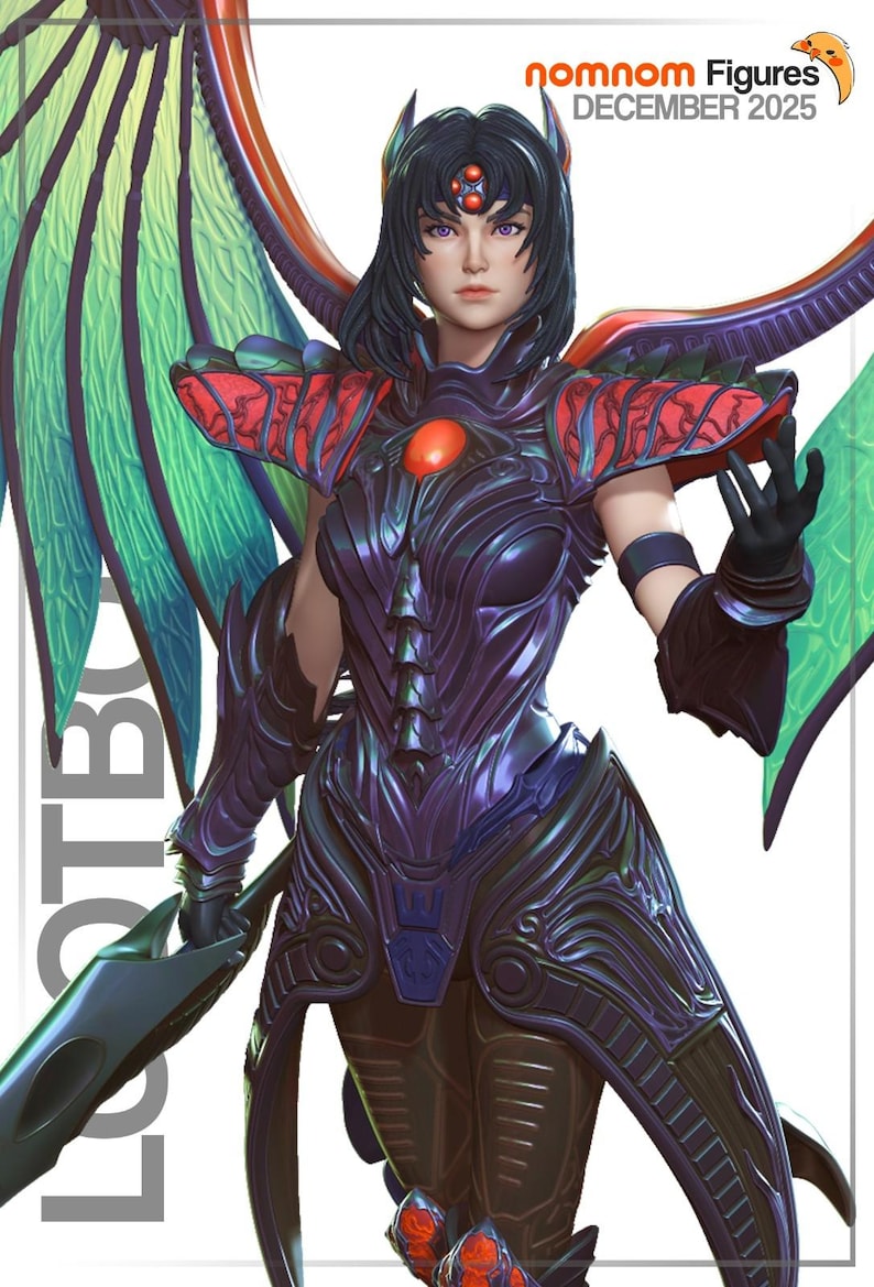 Rose Legend of Dragoon Resin Figure – 1/8 1/6 Scale 3D Printed Fan Art Statue | Collector Gift immagine 1