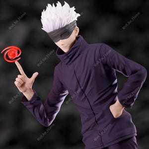 Gojo Satoru — Jujutsu Kaisen | 1/8 1/6 Scale Resin Figure | Unpainted or Hand-Painted | 3D Printed Fan Art | Collector Gift image 1