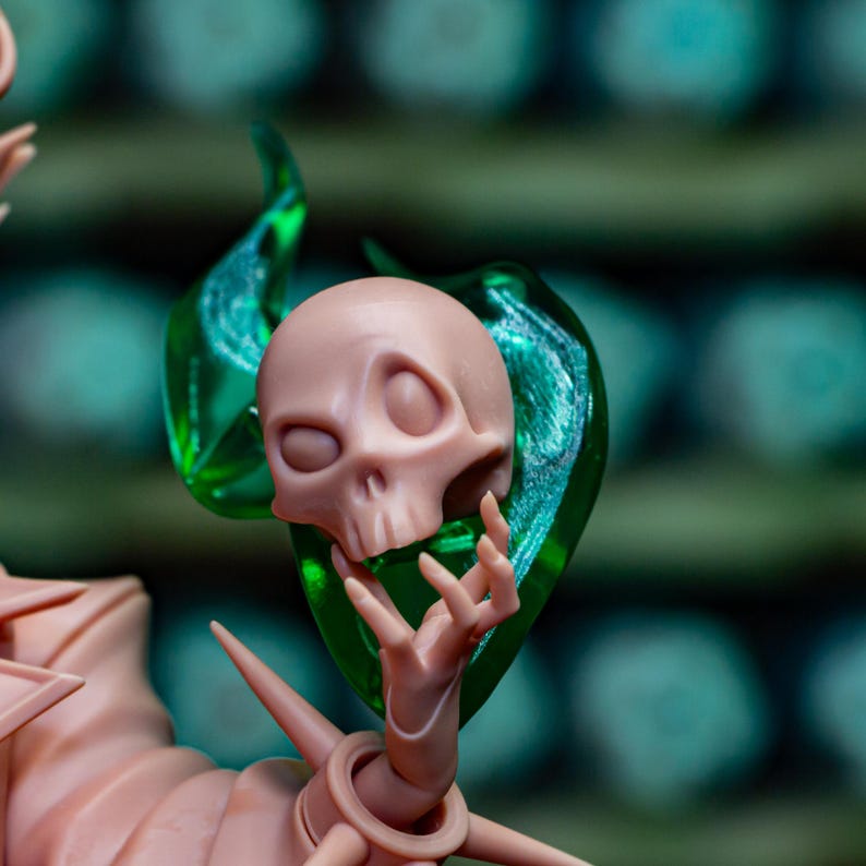 Graves — Deadlock | 1/8 1/6 Scale Resin Figure | 3D Printed Fan Art | Unpainted Garage Kit | Collector Gift image 8