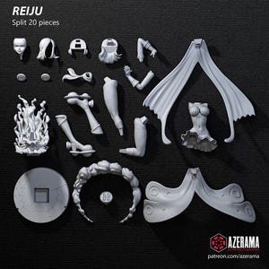 Vinsmoke Reiju One Piece Resin Figure – 1/8 1/6 Scale 3D Printed Fan Art Statue | Collector Gift image 8