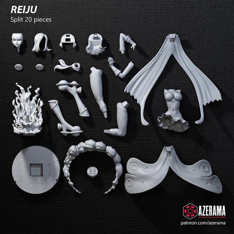 Vinsmoke Reiju One Piece Resin Figure – 1/8 1/6 Scale 3D Printed Fan Art Statue | Collector Gift image 8