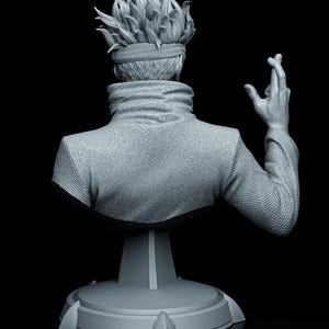 Gojo Satoru — Jujutsu Kaisen | 1/8 bis 1/6 Harz Figur | Unbemalt oder Handbemalt | 3D gedruckte Fan Art | Sammler Geschenk Bild 2