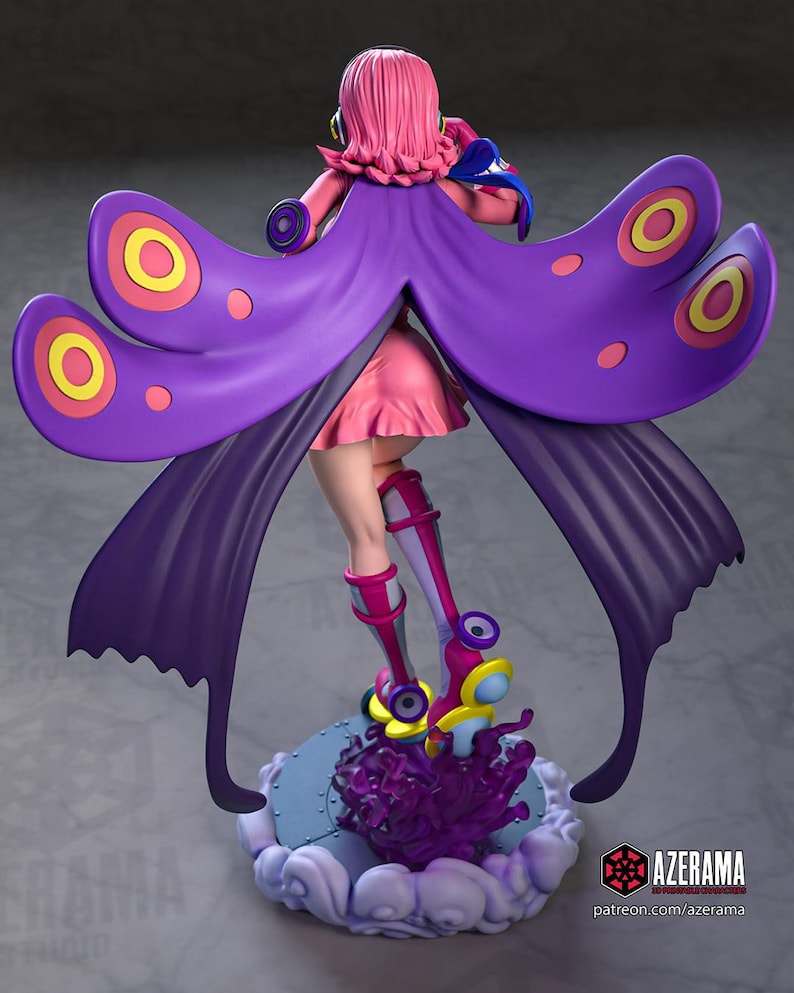 Vinsmoke Reiju One Piece Resin Figure – 1/8 1/6 Scale 3D Printed Fan Art Statue | Collector Gift image 6