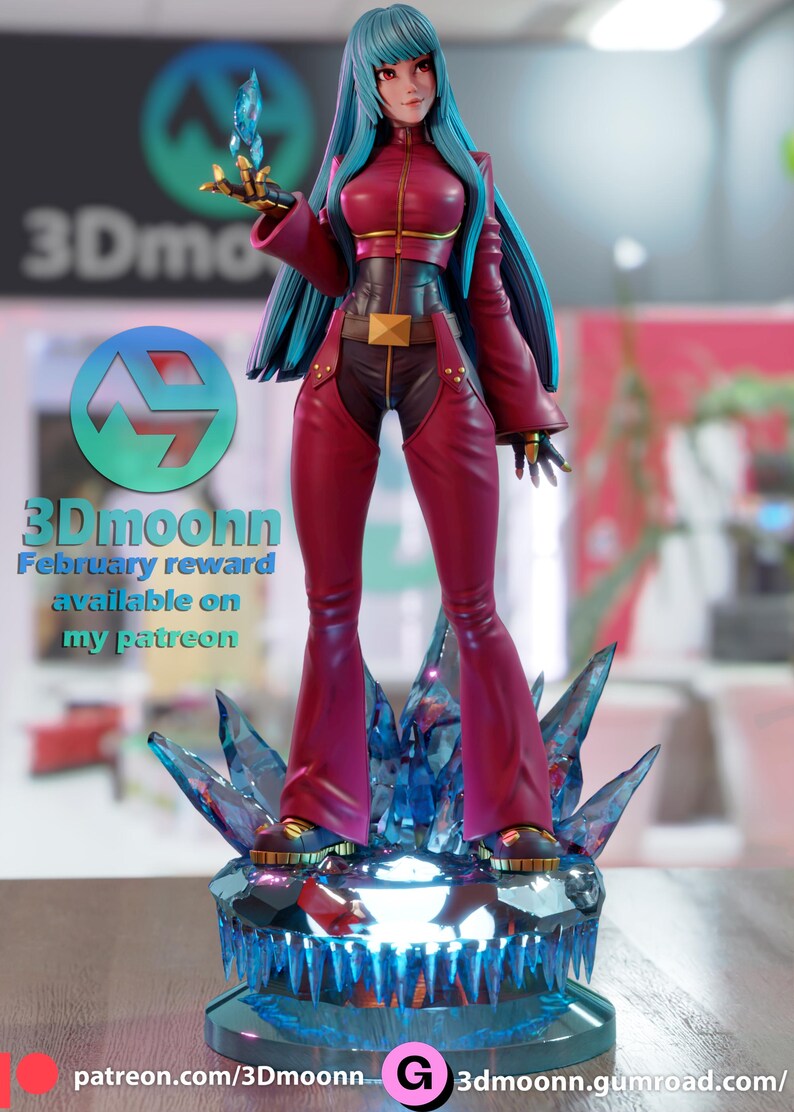 Kula Diamond — Król Wojowników | Figurka z żywicy w skali 1/8 1/6 | Niemalowana lub malowana ręcznie | Grafika fanowska drukowana w 3D | Prezent dla kolekcjonera zdjęcie 5