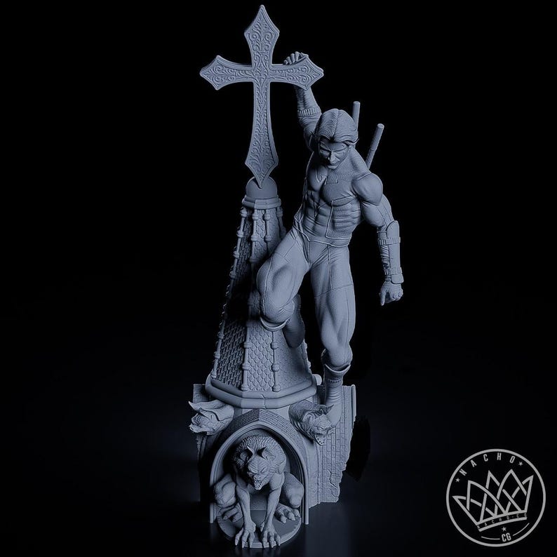 Nightwing DC Comics Resinfigur, Maßstab 1:8/1:6, unbemalter Bausatz oder handbemalt, 3D-gedrucktes Sammlerstück Bild 5