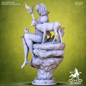 Snow White | 1/8 1/6 Scale Resin Figure | Unpainted or Hand-Painted | 3D Printed Fan Art | Collector Gift image 9