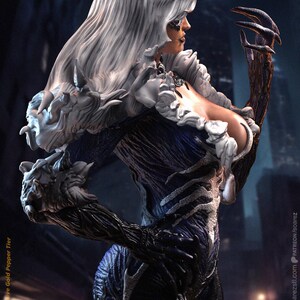 Black Cat — Marvel Comics | 1/8 1/6 Scale Resin Figure | Unpainted or Hand-Painted | 3D Printed Fan Art | Collector Gift image 5