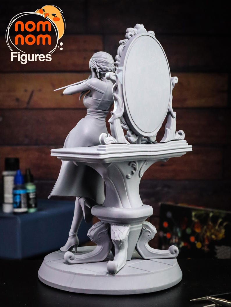 Yor Forger — Spy X Family | 1/8 1/6 Scale Resin Figure | Unpainted or Hand-Painted | 3D Printed Fan Art | Collector Gift image 6