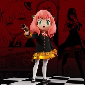 Anya Yor Forger Spy X Family Resin Figure – 1/8 1/6 Scale 3D Printed Statue | Collector Gift image 7