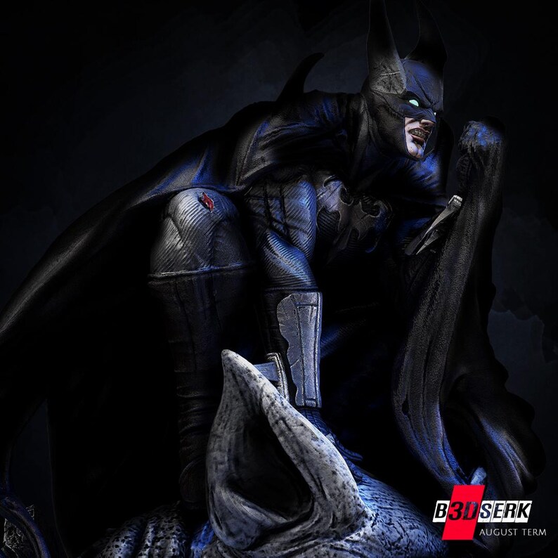 Batman — DC Comics | 1/8 1/6 Scale Resin Figure | Unpainted or Hand-Painted | 3D Printed Fan Art | Collector Gift image 5