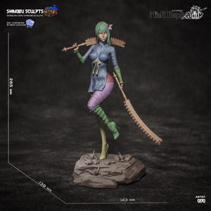 Shinobu Kocho — Demon Slayer | 1/8 1/6 Scale Resin Figure | Unpainted or Hand-Painted | 3D Printed Fan Art | Collector Gift image 6