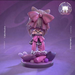 Dream Bundle — Mixed (Kumakami) | 1/8 1/6 Scale Resin Figure | Unpainted or Hand-Painted | 3D Printed Fan Art | Collector Gift image 1