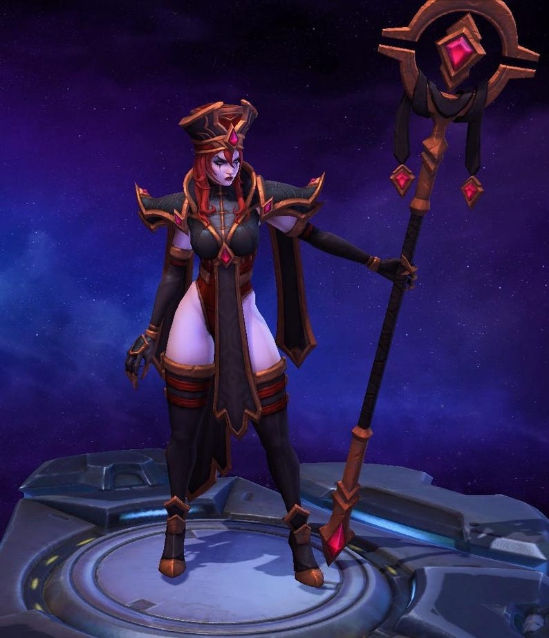 Sally Whitemane World of Warcraft Resin Figure – 1/8 1/6 Scale 3D Printed Statue | Collector Gift image 6