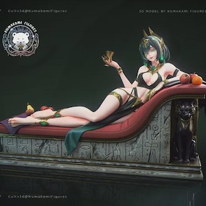 Nefer — Genshin Impact | 1/8 1/6 Scale Resin Figure | Unpainted or Hand-Painted | 3D Printed Fan Art | Collector Gift image 6