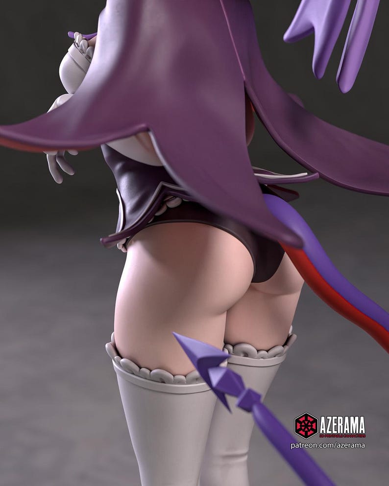 Re:Zero Rem Resin Figure – 1/8 1/6 Scale 3D Printed Fan Art Statue | Collector Gift image 6
