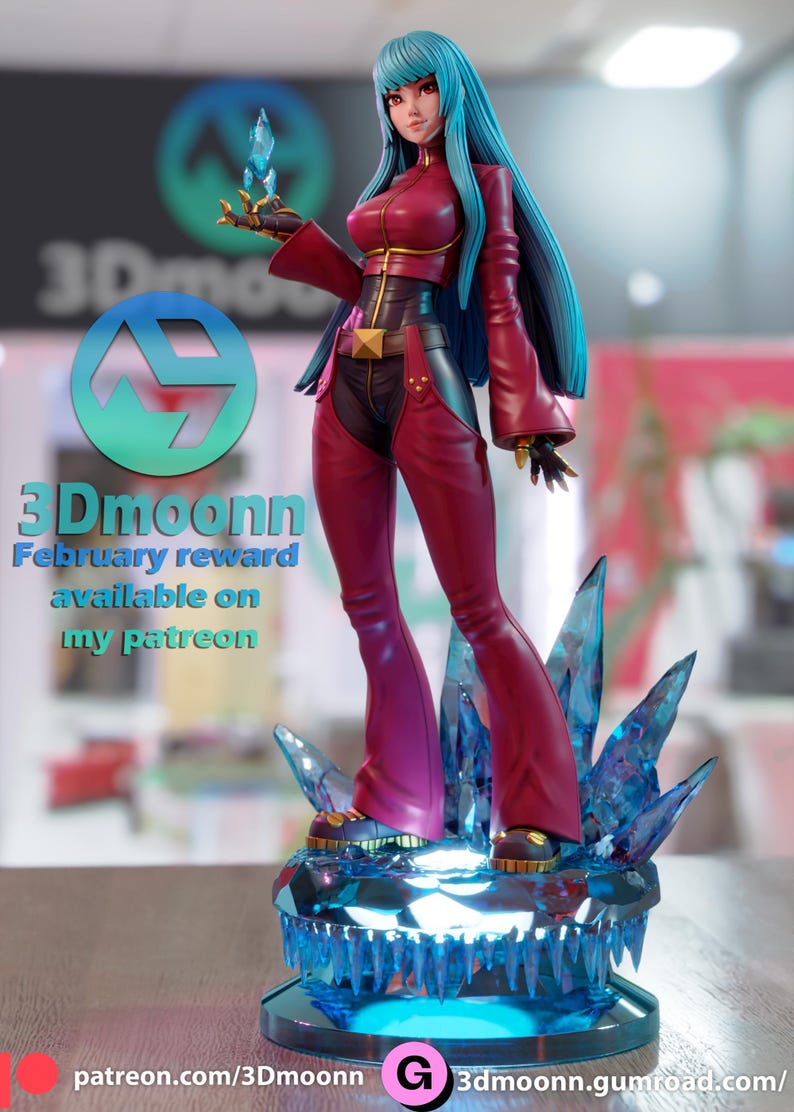 Kula Diamond — Król Wojowników | Figurka z żywicy w skali 1/8 1/6 | Niemalowana lub malowana ręcznie | Grafika fanowska drukowana w 3D | Prezent dla kolekcjonera zdjęcie 2