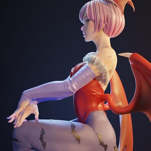 Lilith Borderlands Resin Figure – 1/8 1/6 Scale 3D Printed Fan Art Statue | Collector Gift image 6