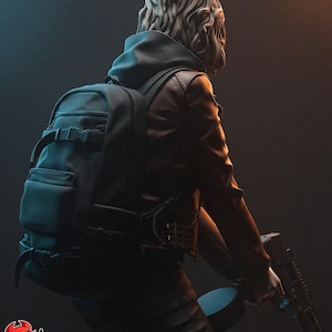 Figura de resina de Grace Ashcroft de Resident Evil – Escala 1/8 1/6 Estatua de fan art impresa en 3D / Regalo de coleccionista imagen 6