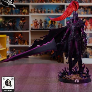 Igris | 1/8 1/6 Scale Resin Figure | Unpainted or Hand-Painted | 3D Printed Fan Art | Collector Gift imagen 2