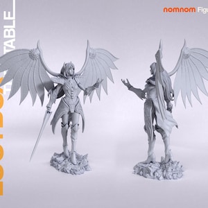 Rose Legend of Dragoon Resin Figure – 1/8 1/6 Scale 3D Printed Fan Art Statue | Collector Gift immagine 3