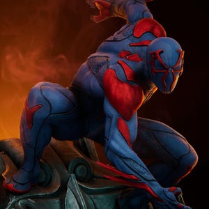 Spider-Man — Marvel Comics | 1/8 1/6 Scale Resin Figure | 3D Printed Fan Art | Unpainted Garage Kit | Collector Statue | Collector Gift bild 1