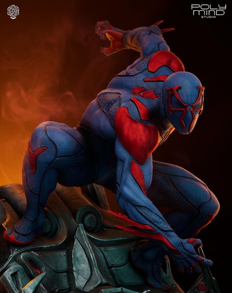 Spider-Man — Marvel Comics | 1/8 1/6 Scale Resin Figure | 3D Printed Fan Art | Unpainted Garage Kit | Collector Statue | Collector Gift bild 1