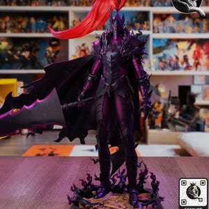 Igris | 1/8 1/6 Scale Resin Figure | Unpainted or Hand-Painted | 3D Printed Fan Art | Collector Gift imagen 1